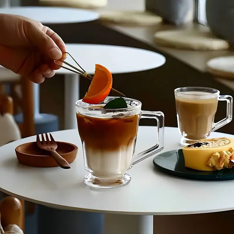 لیوان دسته دار چایخوری وارداتی