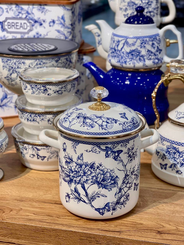 سری کامل پذیرایی از کالکشن blue spring محصول miss Betty ترکیه کپی
