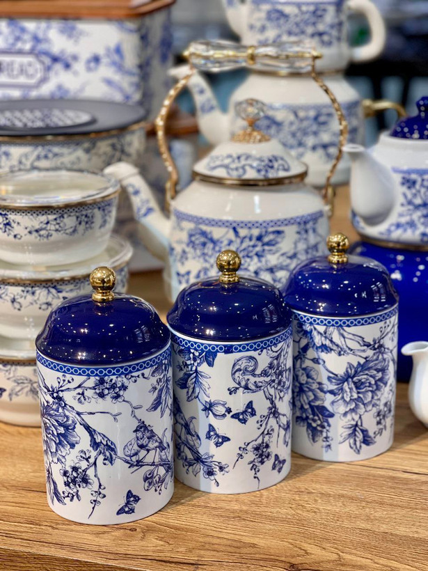 سری کامل پذیرایی از کالکشن blue spring محصول miss Betty ترکیه کپی