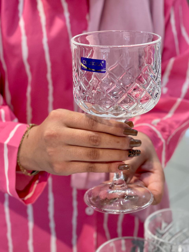 سر و بستنی خوری دیواره بلند Reese محصول وارداتی Deli Glass