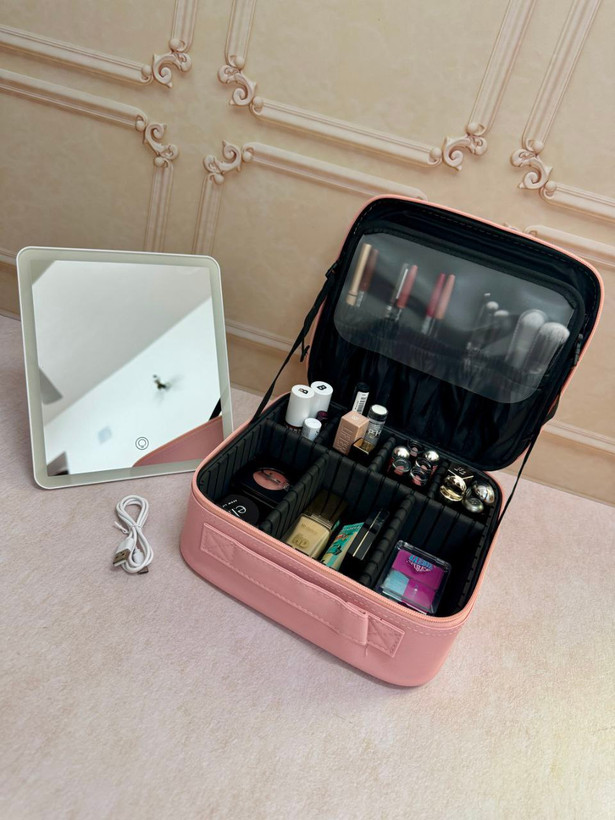 کیف ارایشی وارداتی چراغ دار