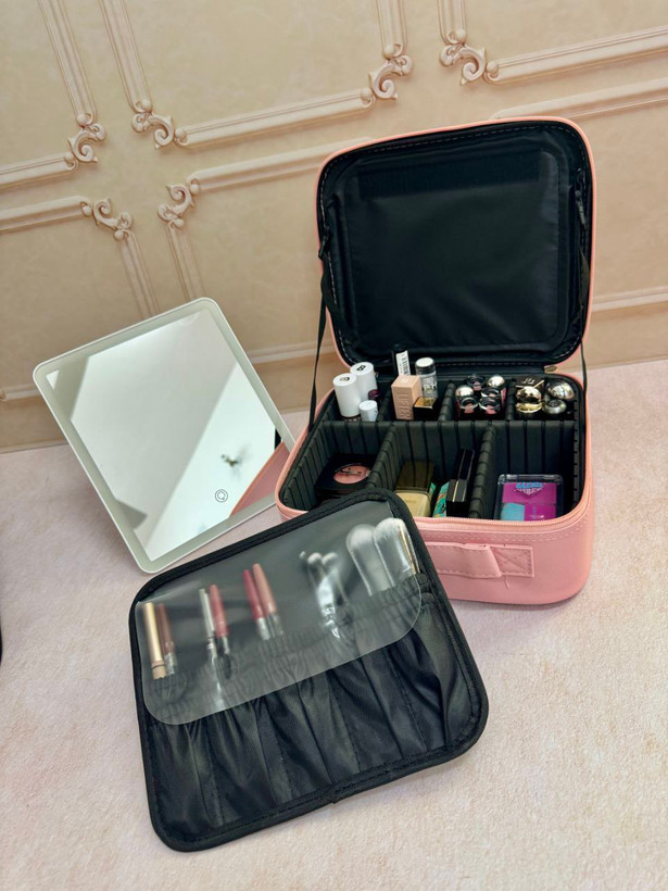 کیف ارایشی وارداتی چراغ دار