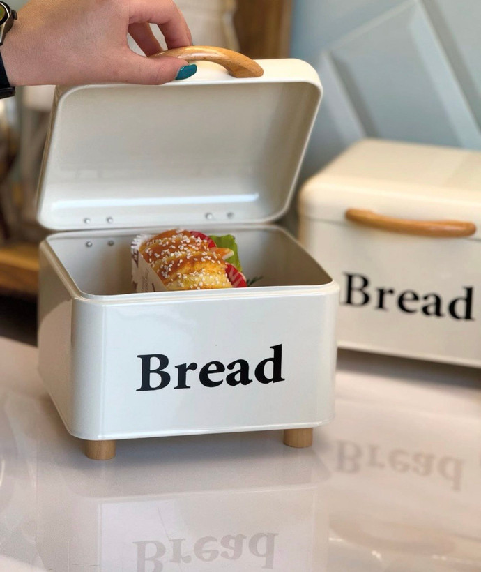 باکس فلزی دربدار Bread و cake