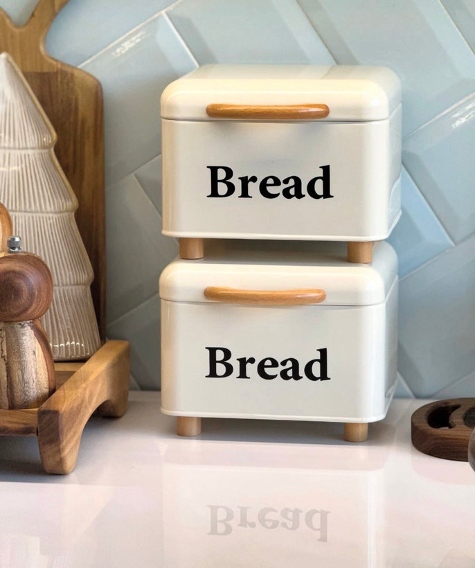 باکس فلزی دربدار Bread و cake
