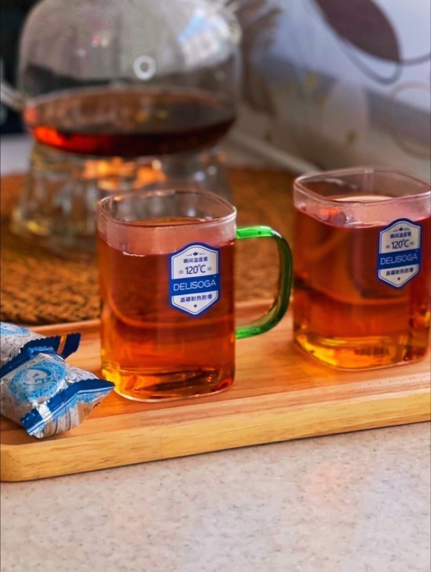 لیوان دسته رنگی مناسب چایخوری ✔️ برند معتبر Deli 😍